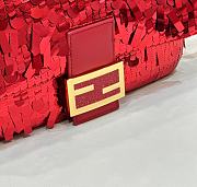 	 Fendi Baguette Red One Size 26x7x13cm - 4