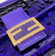 	 Fendi Baguette Dark Purple One Size 26x7x13cm - 5