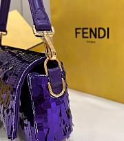 	 Fendi Baguette Dark Purple One Size 26x7x13cm - 2