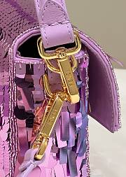 	 Fendi Baguette Light Purple One Size 26x7x13cm - 2