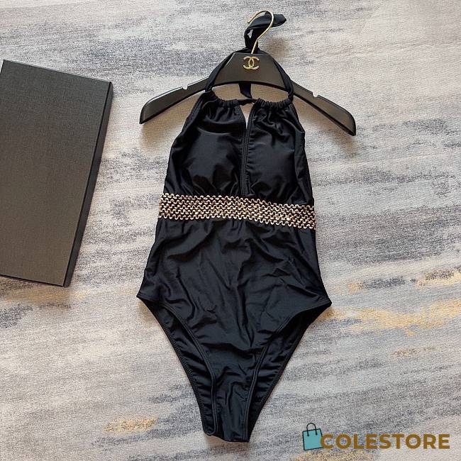 Versace Swimsuit Black - 1