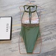 Versace Swimsuit Green - 2