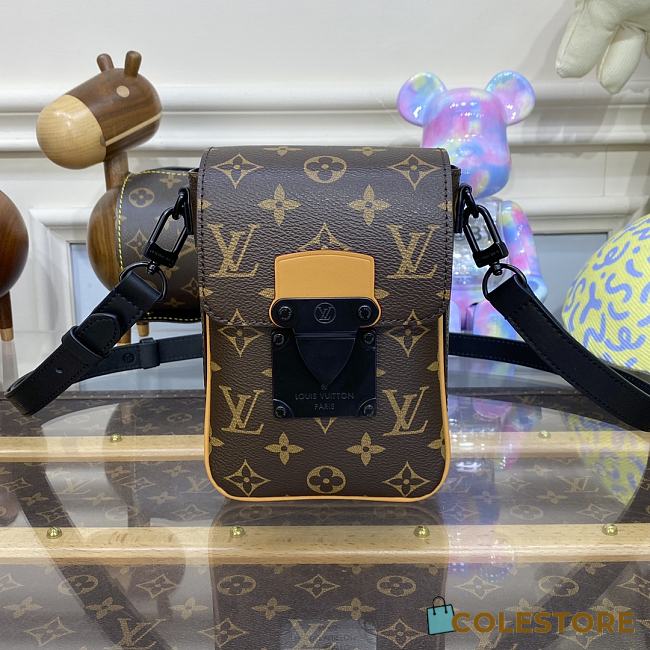 Louis Vuitton S-Lock Vertical Wearable Wallet M81522 Brown 12x19x7 cm - 1