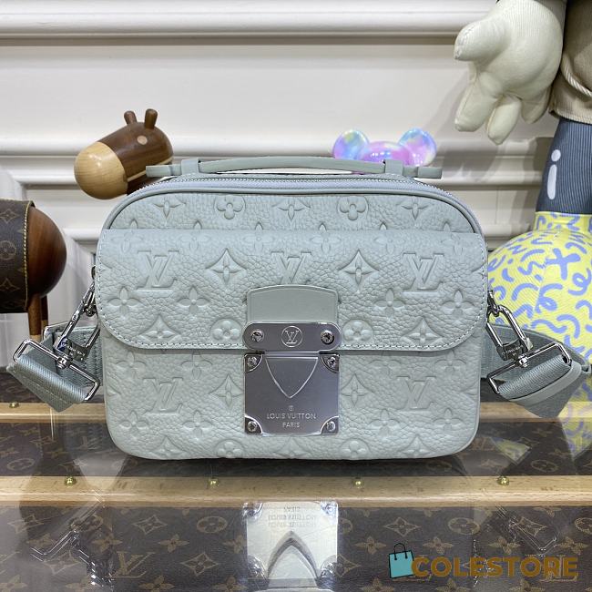 Louis Vuitton M45806 S Lock Messenger Bag White 22 x 18 x 8 cm - 1