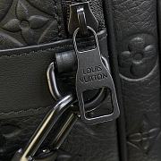 	 Louis Vuitton M45806 S Lock Messenger Bag Black 22 x 18 x 8 cm - 6