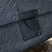 	 Louis Vuitton M45806 S Lock Messenger Bag Black 22 x 18 x 8 cm - 4