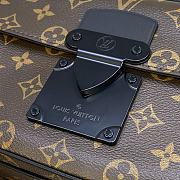 	 Louis Vuitton M45806 S Lock Messenger Bag Brown 22 x 18 x 8 cm - 2