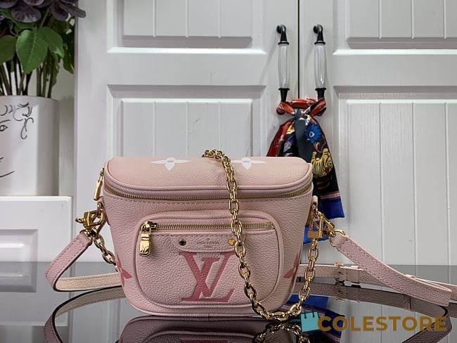 Louis Vuitton Mini Pumbag Pink Size 17×12×9.5cm - 1