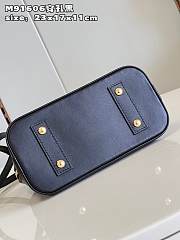 Louis Vuitton Alma BB Black Leather Bag M22878 Size 23.5 x 17 x 11 cm - 3