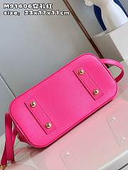 	 Louis Vuitton Alma BB Pink Leather Bag M22878 - 3
