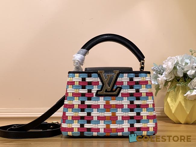 Louis Vuitton M22270 Capucine Mini Size 21x 14 x8  - 1