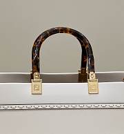 Fendi Sunshine Medium Python White Size 36×12×31cm - 5