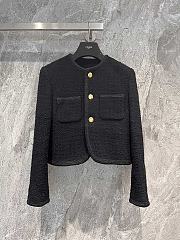 Celine Tweed Jacket Black - Colestore.Ru