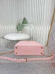 Louis Vuitton Capucines Light Pink Size 27 x 18 x 9cm - 6