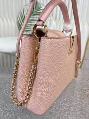 Louis Vuitton Capucines Light Pink Size 27 x 18 x 9cm - 2