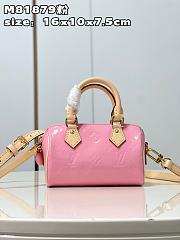 Louis Vuitton Nano Speedy Monogram Vernis Size 16x10x7.5cm - 1