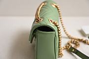 Gucci Marmont Green 446744 Size 23*14*6cm - 4