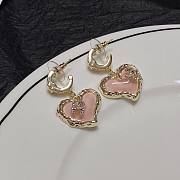 Chanel Heart Earrings  - 5