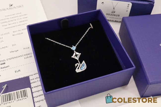 Swarovski Necklace Blue  - 1