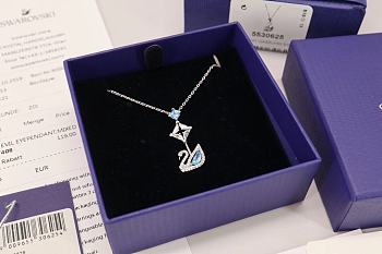 Swarovski Necklace Blue 
