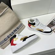 Celine High Top Sneaker In Calfskin Leather Woman & Men - 4