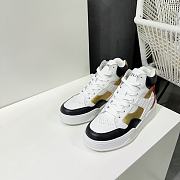 Celine High Top Sneaker In Calfskin Leather Woman & Men - 3