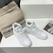 	 Celine High Top Sneaker White In Calfskin Leather Woman & Men - 1