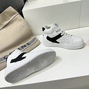 	 Celine High Top Sneaker White/Black In Calfskin Leather Woman & Men - 3