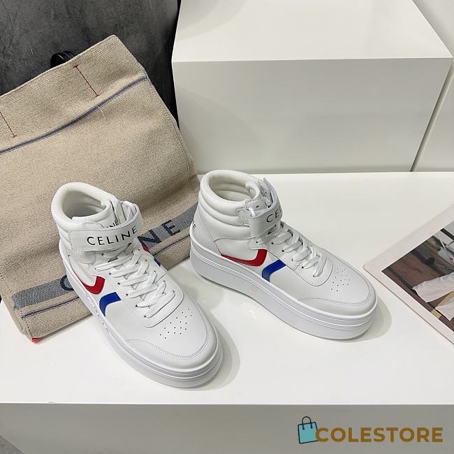 Celine Sneakers With Velcro And Wedge In Calfskin  - 1