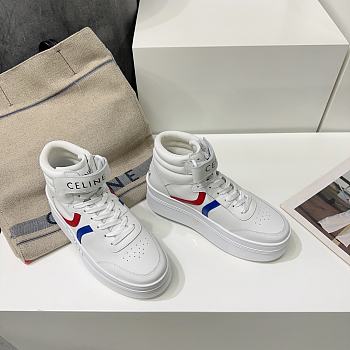 Celine Sneakers With Velcro And Wedge In Calfskin 