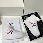 Celine Sneakers With Velcro And Wedge In Calfskin  - 3