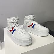 Celine Sneakers With Velcro And Wedge In Calfskin  - 5