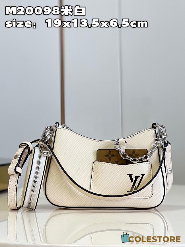LV Marellini Bag White - 1