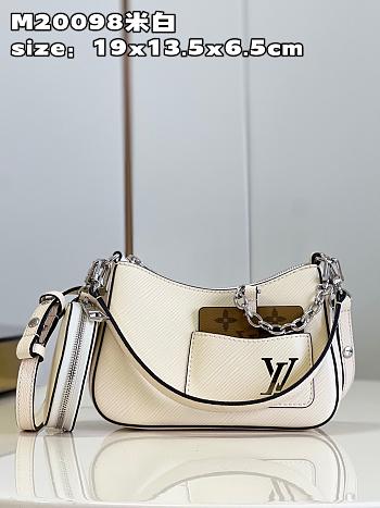 LV Marellini Bag White