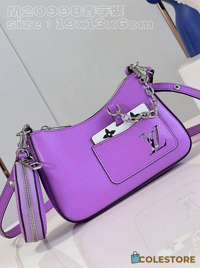 LV Marellini Bag Purple - 1