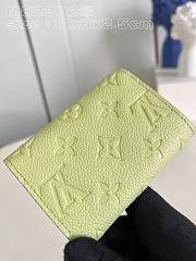 	 LV Wallet Green - 5