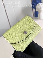 	 LV Wallet Green - 4