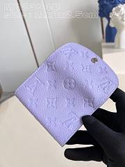 	 LV Wallet Violet - 4