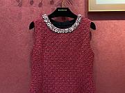 Miu Miu Dress Red  - 4
