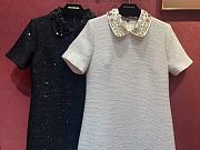 	 Miu Miu Dress White  - 1