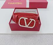 	 VALENTINO GARAVANI Red Belt 4cm - 6