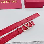 	 VALENTINO GARAVANI Red Belt 4cm - 4