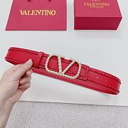 	 VALENTINO GARAVANI Red Belt 4cm - 2