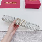 	 VALENTINO GARAVANI White  Belt 4cm - 3
