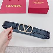 	 VALENTINO GARAVANI Black Belt 4cm - 4