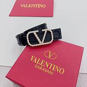 	 VALENTINO GARAVANI Black Belt 4cm - 3