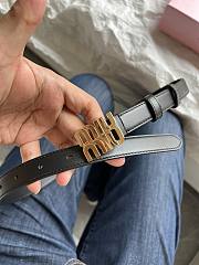 Miu Miu Black Belt 2cm - 5
