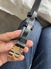 Miu Miu Black Belt 2cm - 3