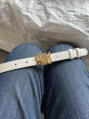 Miu Miu White Belt 2cm - 1