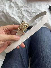 Miu Miu White Belt 2cm - 2